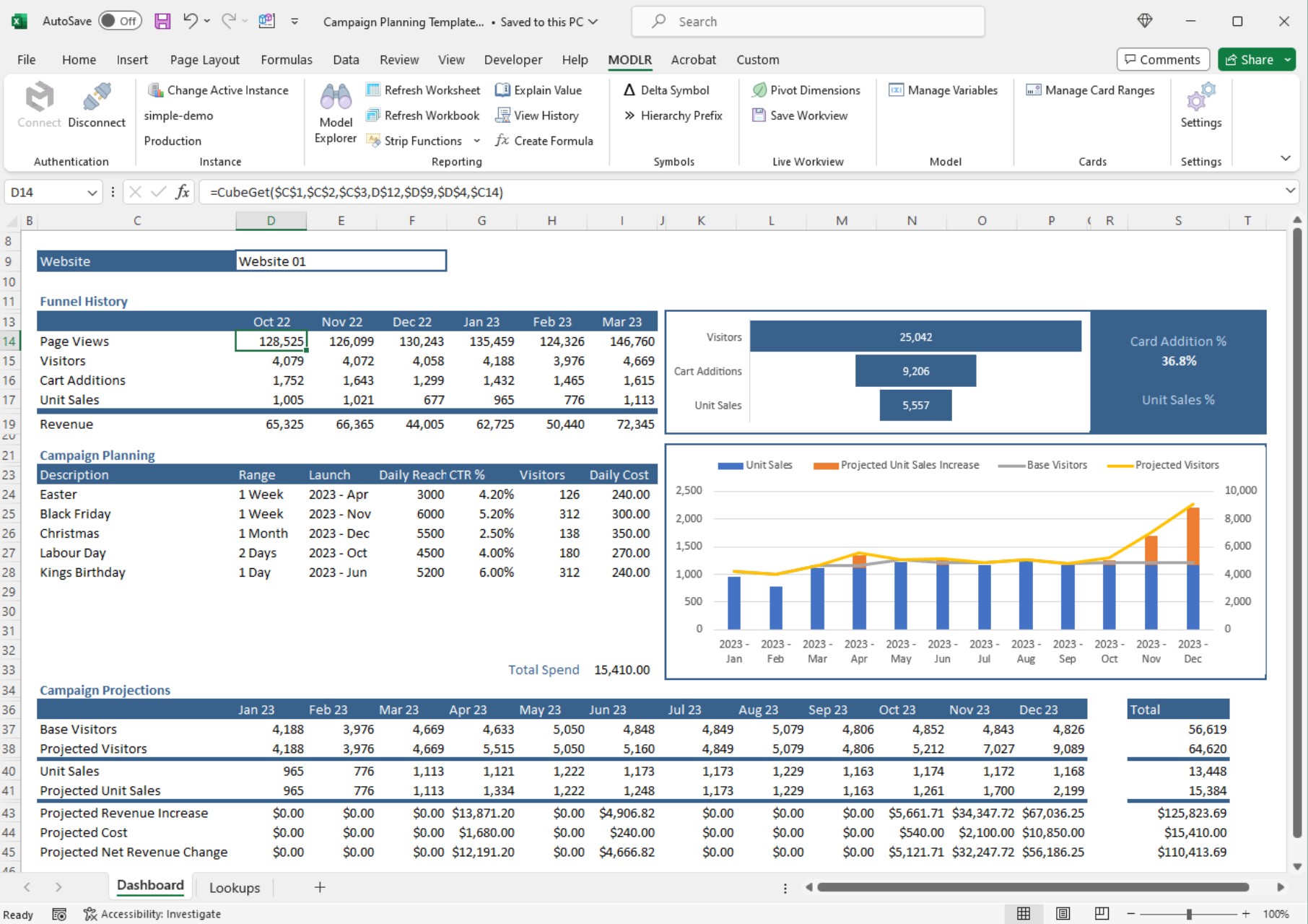 What Is the MODLR Excel Add-in? Excel Reporting, Writeback and Connected Planning